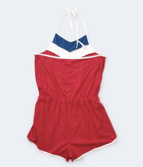 Americana Halter Romper Americana Halter Romper