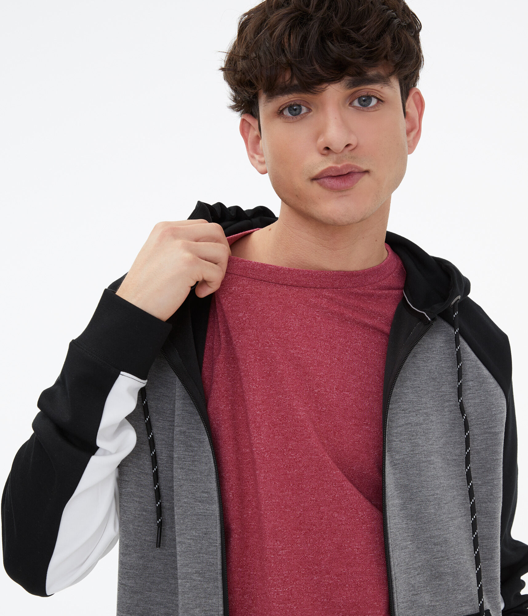 Space-Dye Stretch Crew Tee