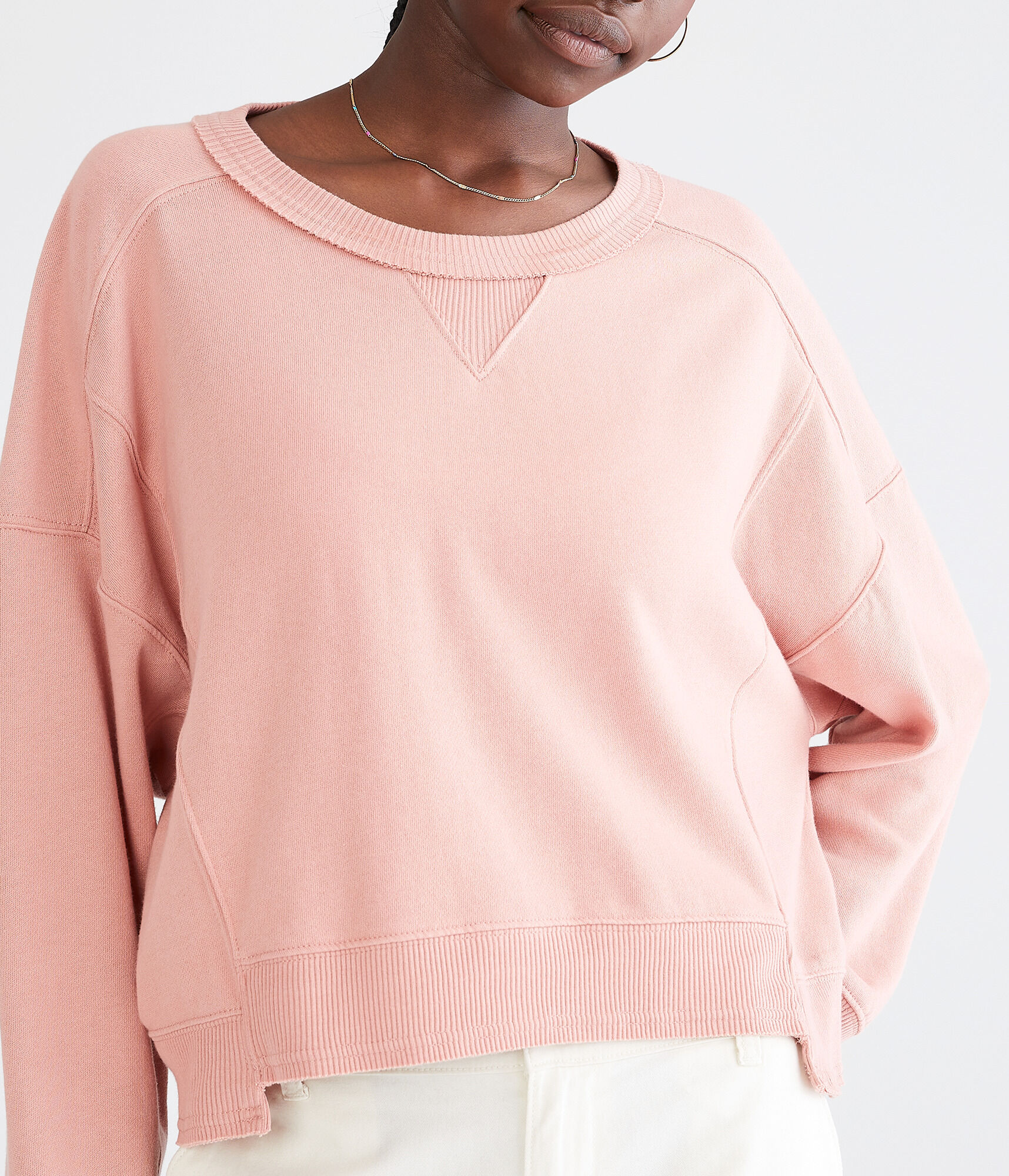 Solid Crew Sweatshirt