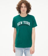 New York Aeropostale Logo Appliqué Graphic Tee