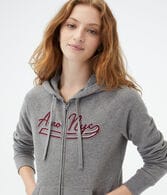 Aero NYC Script Full-Zip Hoodie