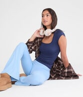 Buttery Soft Square-Neck Tee