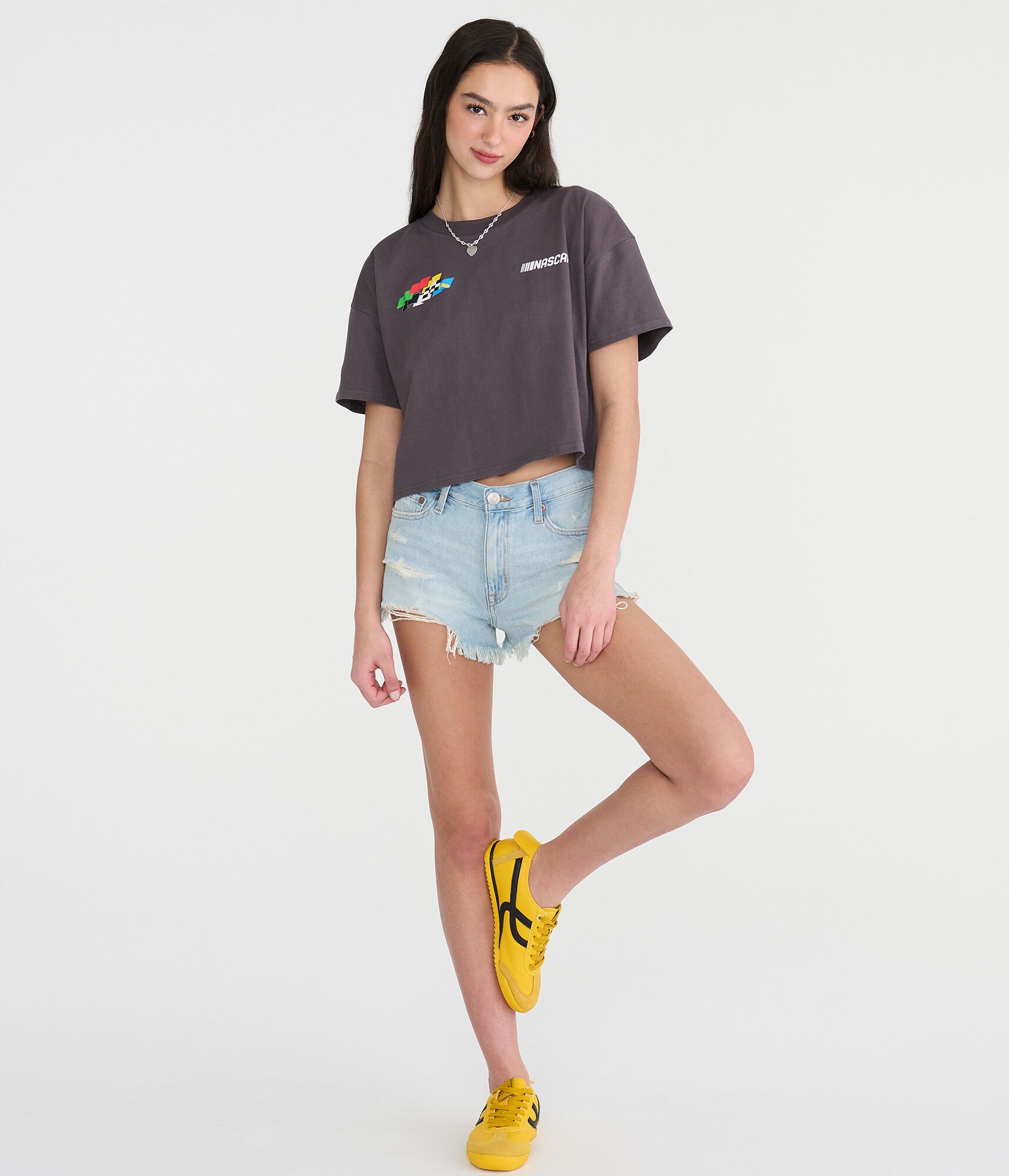 NASCAR Daytona 500&reg; Cropped Boyfriend Graphic Tee