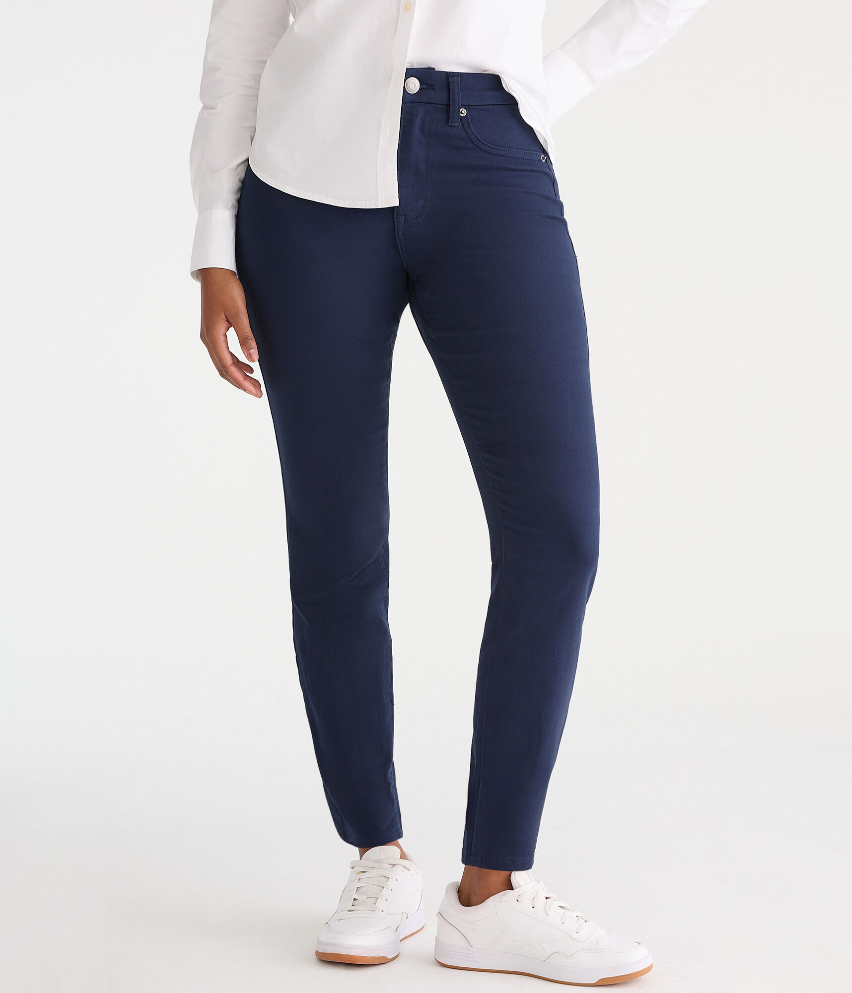 Curvy Seriously Stretchy High-Waisted Uniform Jeggings