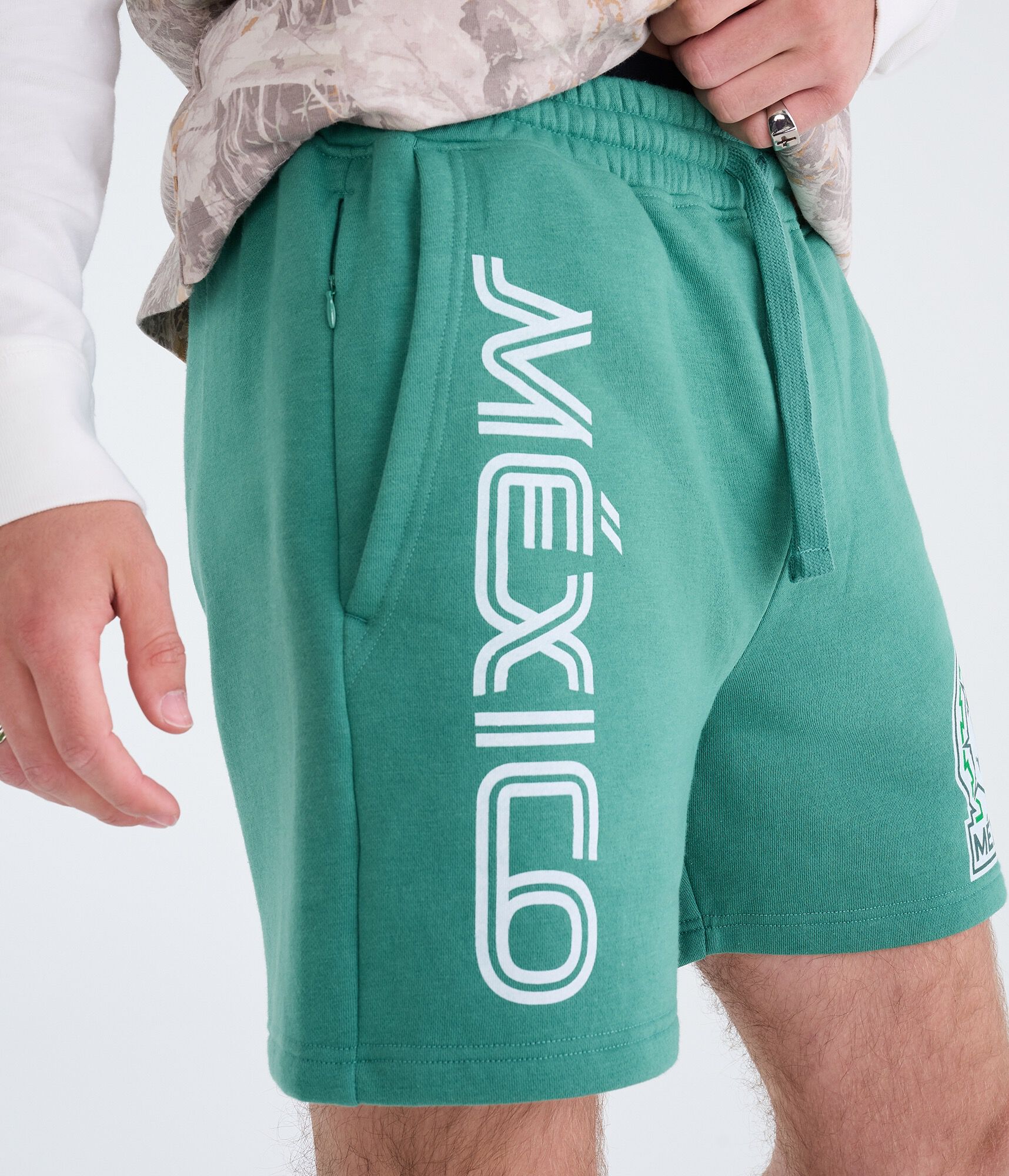 Mexico Football Fleece Shorts