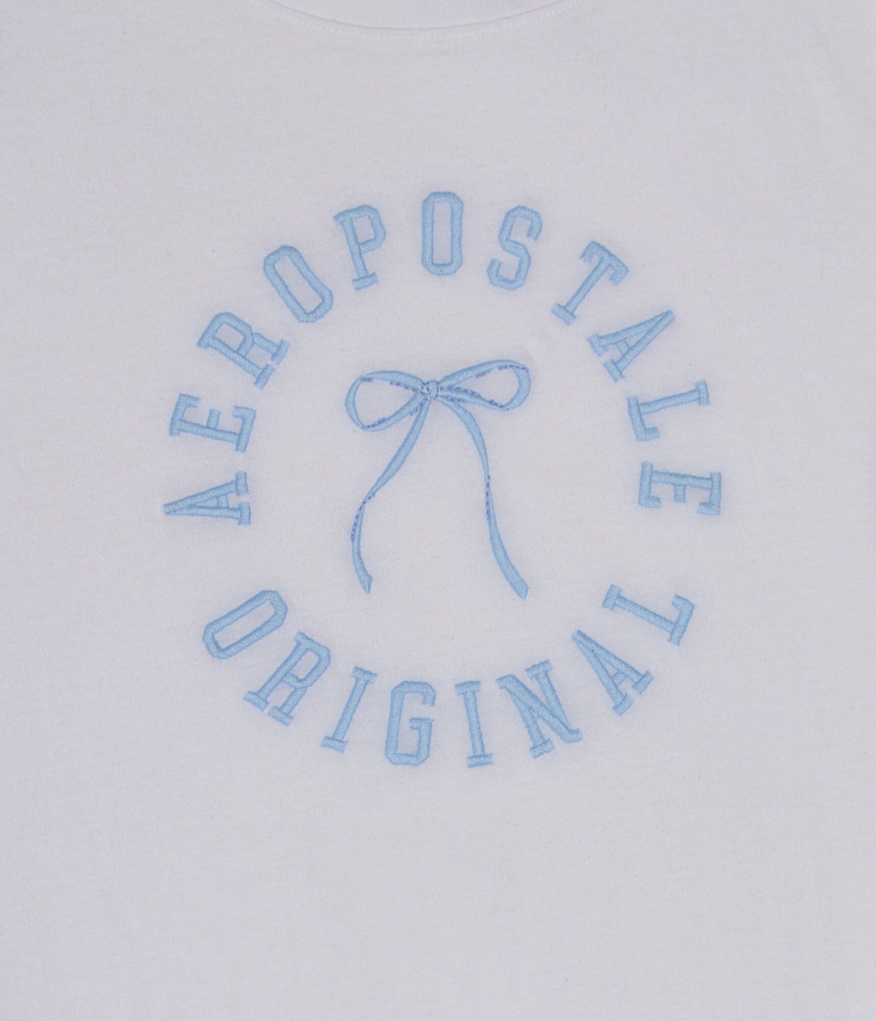 Aeropostale Bow Circle Graphic Tee
