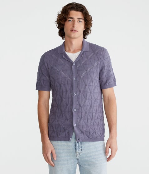 Geometric Sweater Shirt Geometric Sweater Shirt