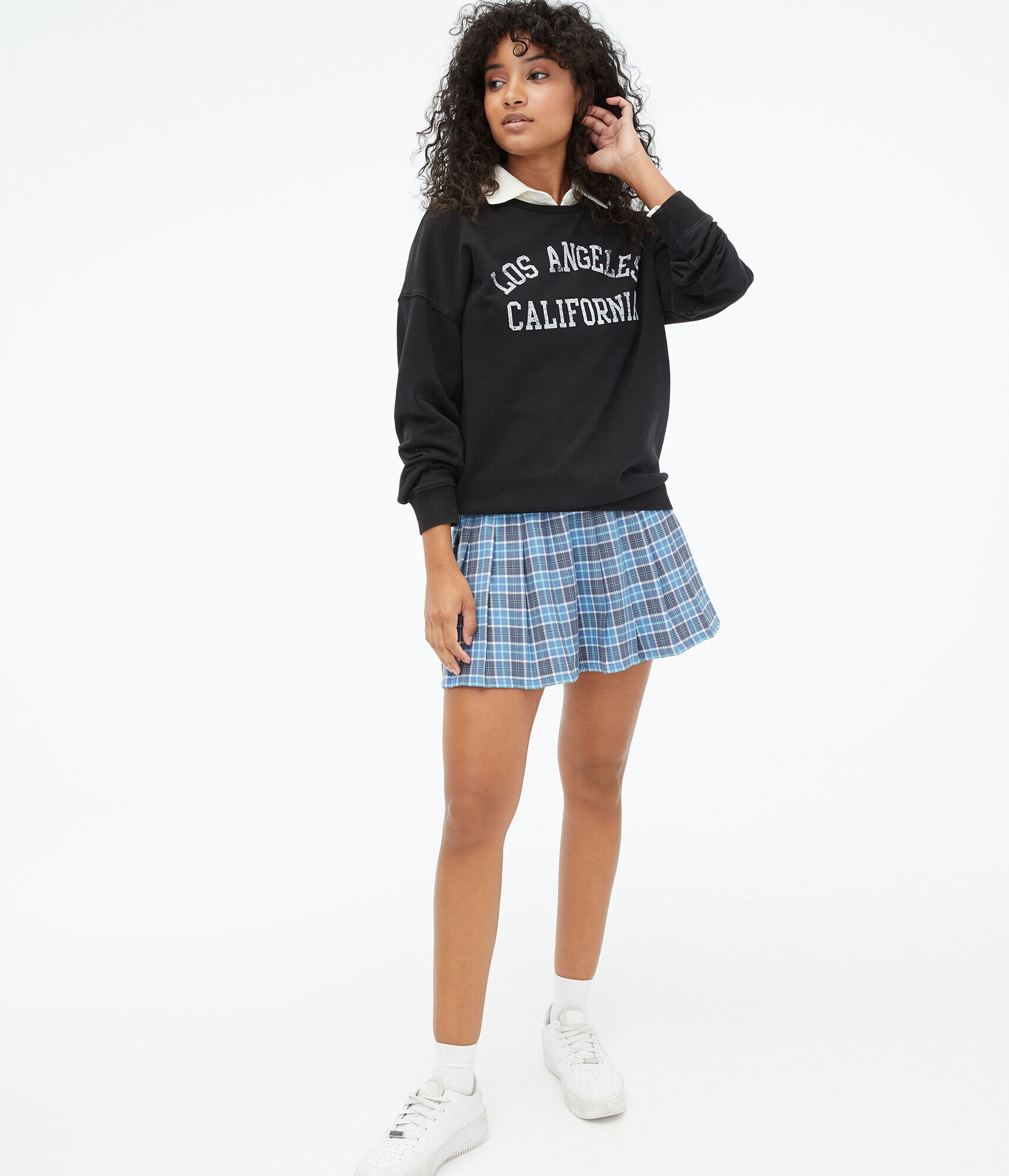 Los Angeles Oversized Crew Sweatshirt