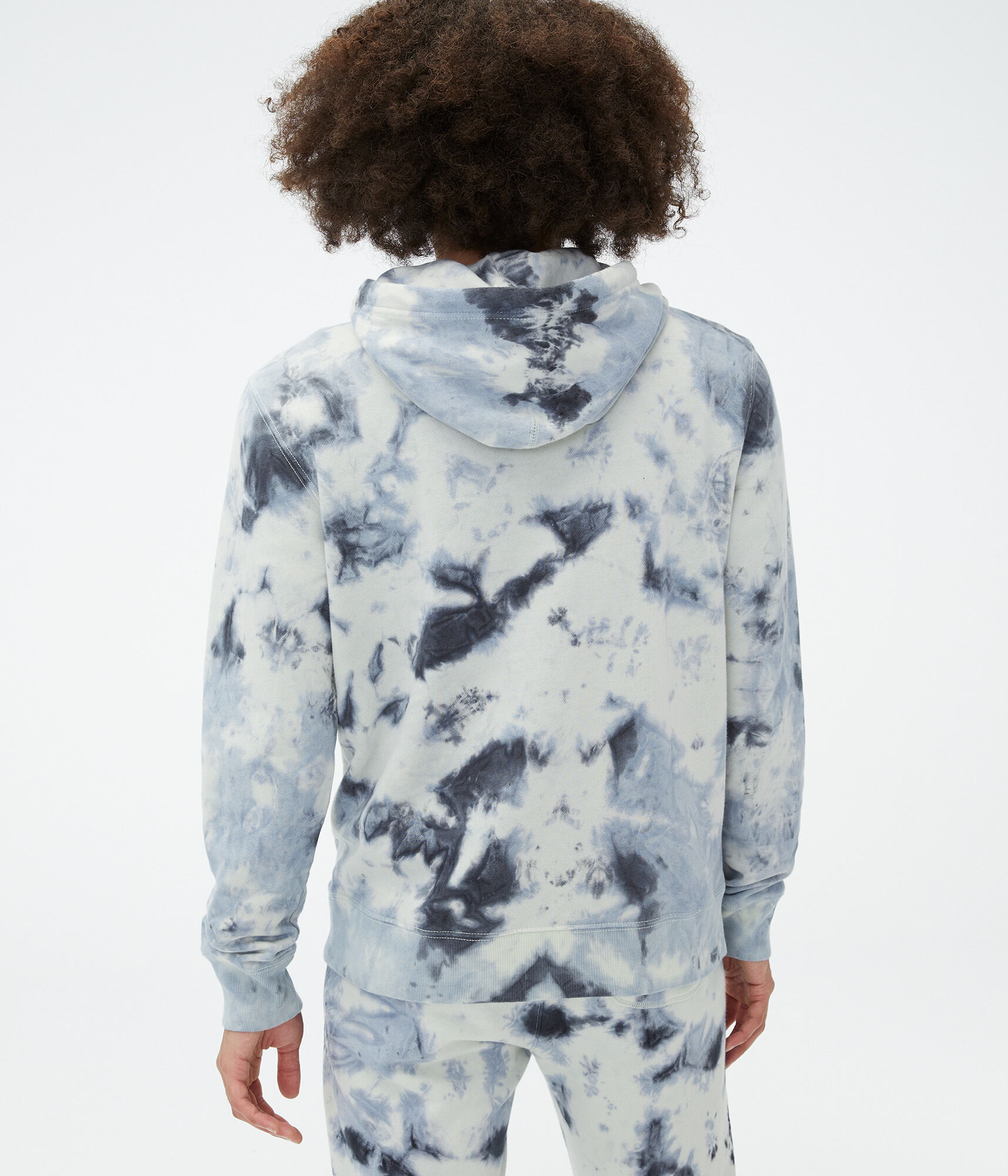 Tie-Dye Box Logo Pullover Hoodie