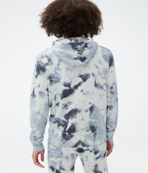 Tie-Dye Box Logo Pullover Hoodie