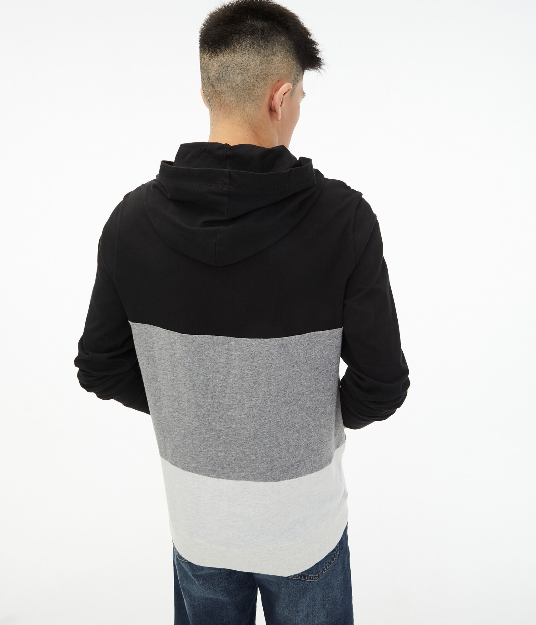 Colorblock Pullover Hoodie