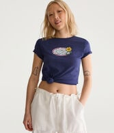 Aero New York Daisy Graphic Tee