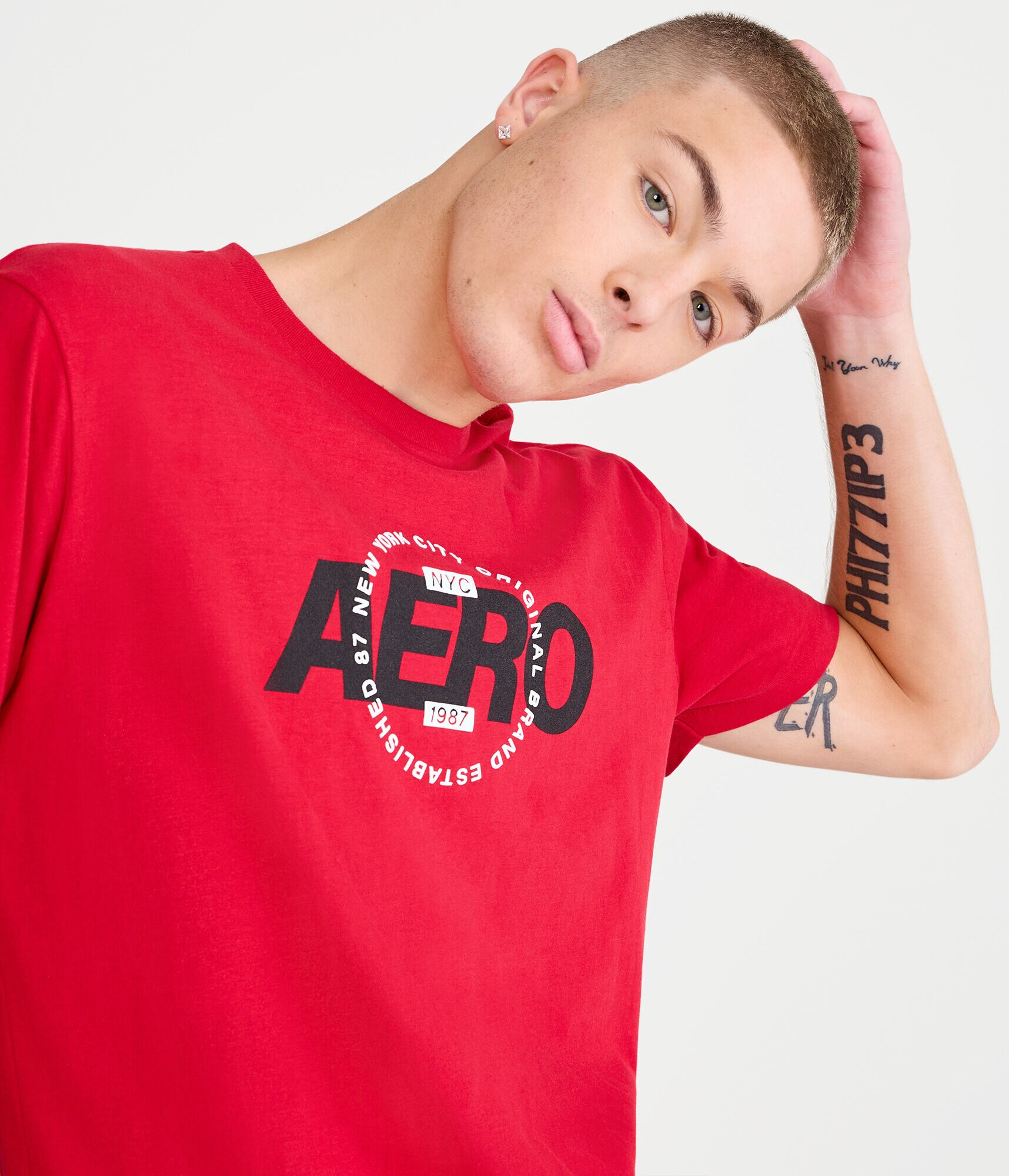 Aero Center Circle Graphic Tee