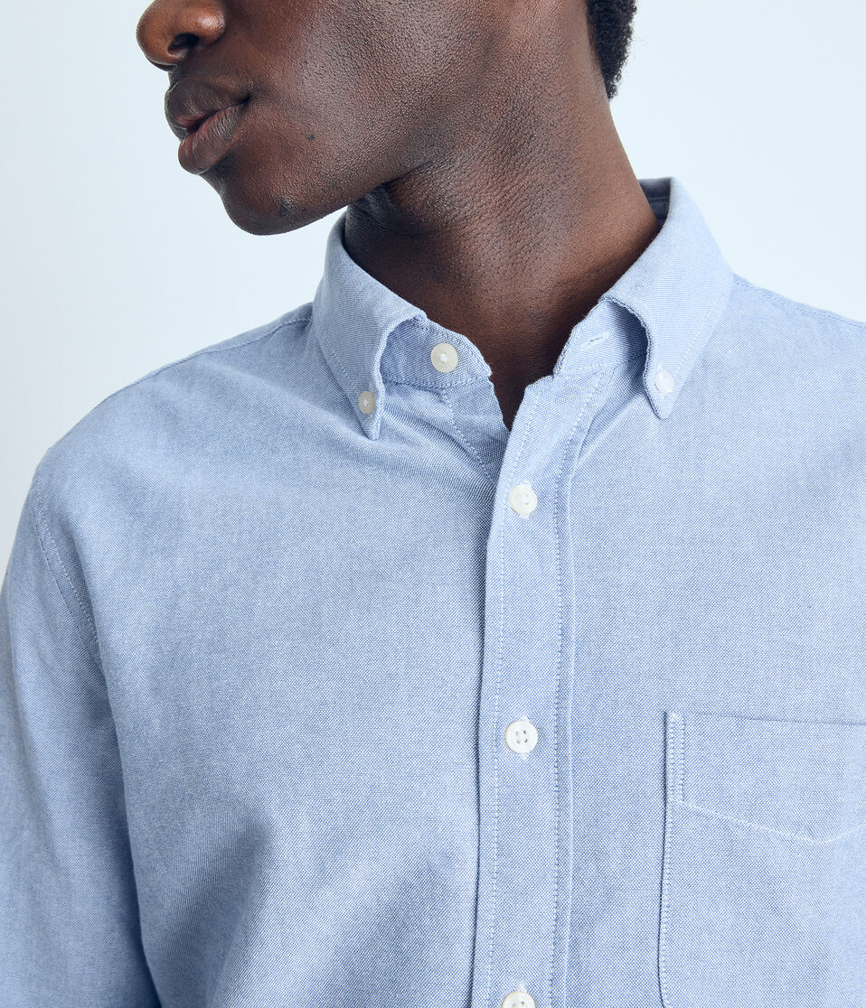 Long Sleeve Oxford Uniform Shirt