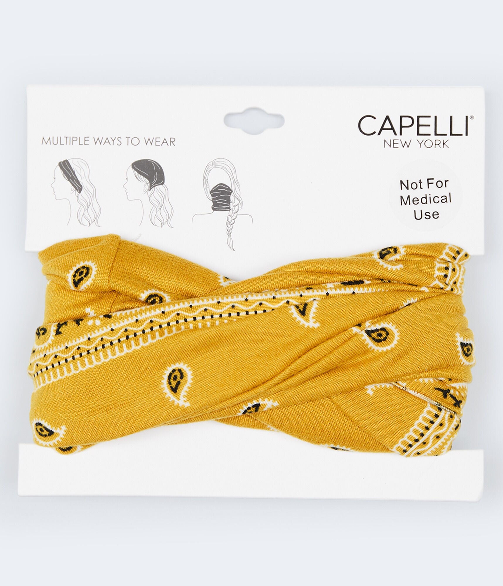 Bandana-Print Multi-Wear Headwrap