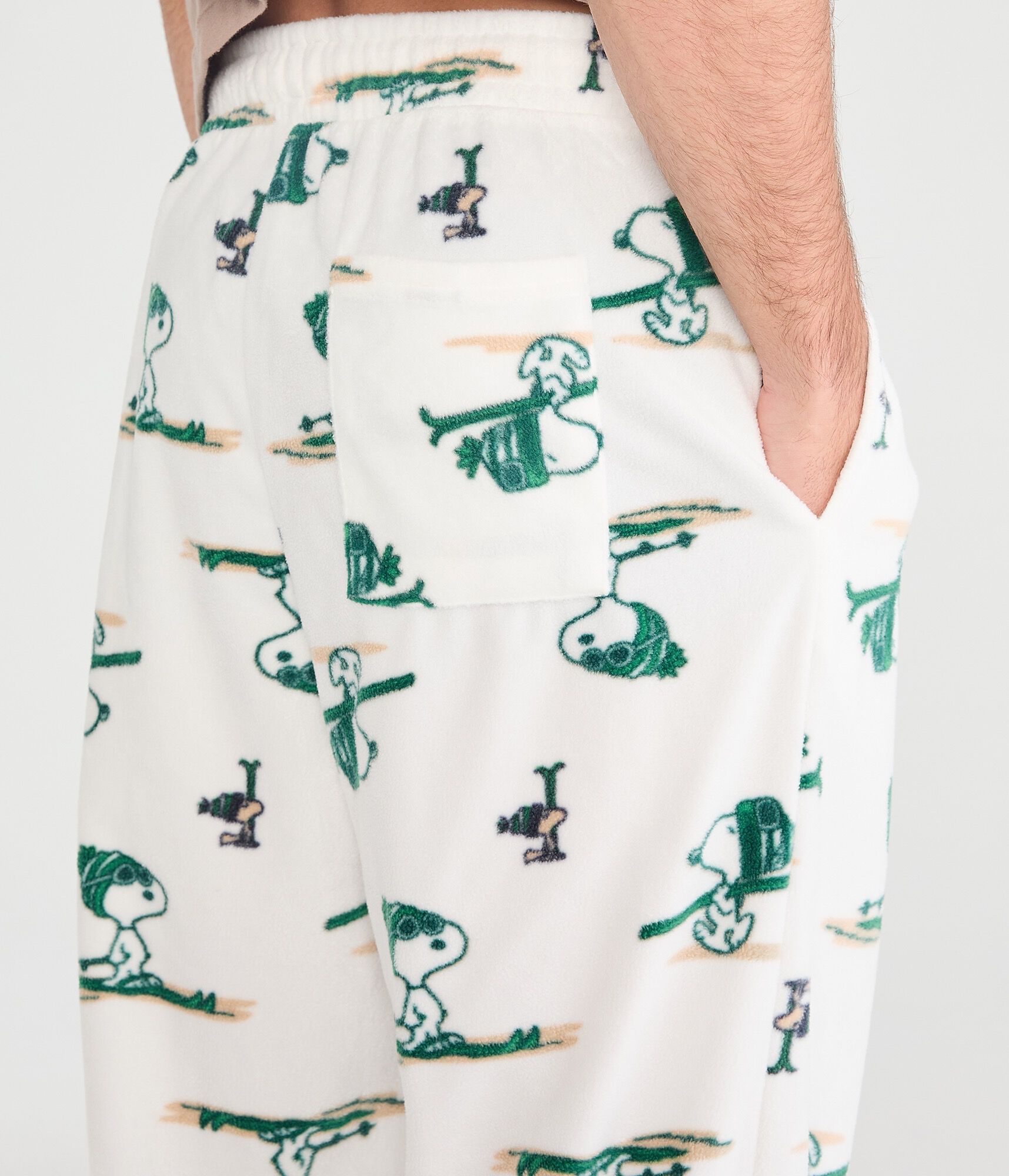 Snoopy Ski Trip Polyfleece Sleep Pants