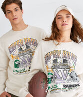 Super Bowl XV Eagles & Raiders Crew Sweatshirt