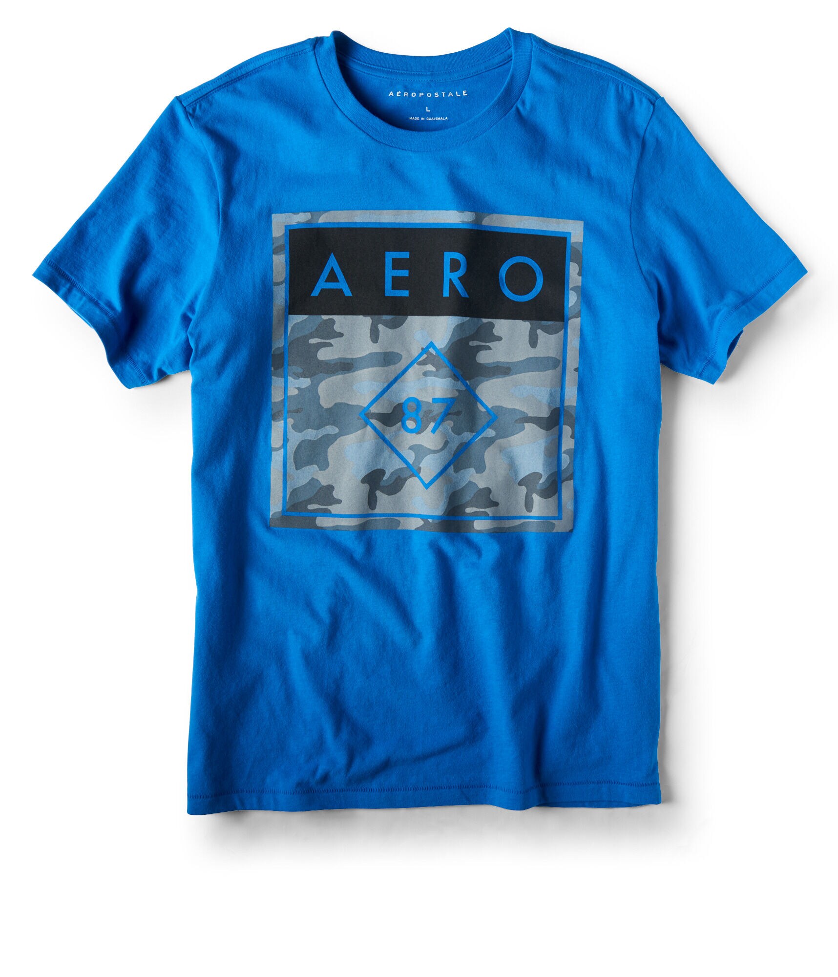 Aero 87 Camo Logo Graphic Tee