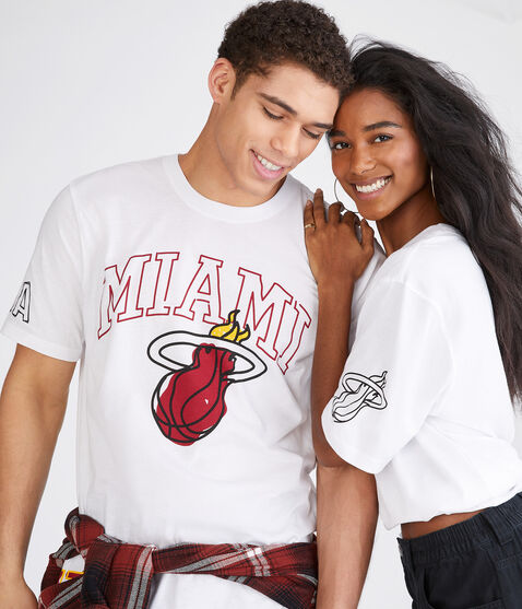 Miami Heat Relaxed Graphic Tee Miami Heat Relaxed Graphic Tee