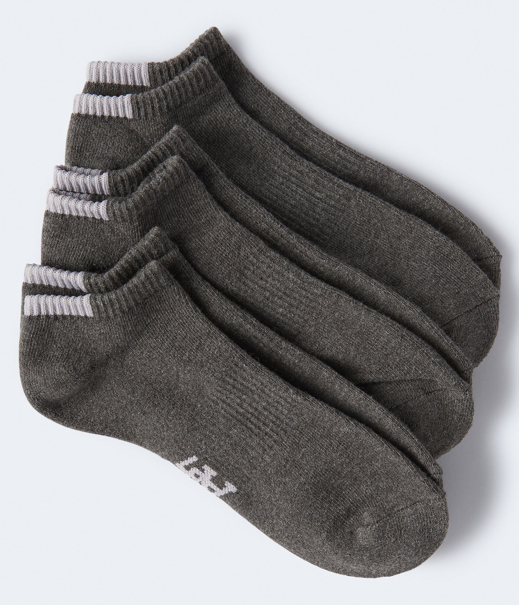 3-Pack Solid Ankle Socks