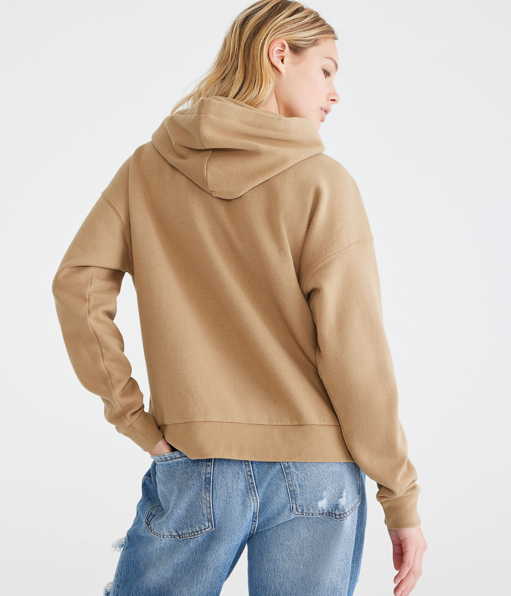 Aeropostale New York Script Pullover Hoodie