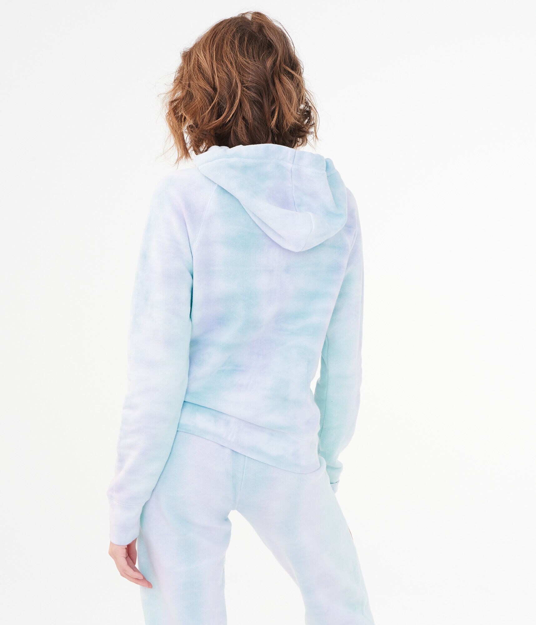 Aero Tie-Dyed Full-Zip Hoodie