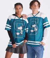 Peanuts® | Aéropostale Snoopy Football Kicker Mesh Top