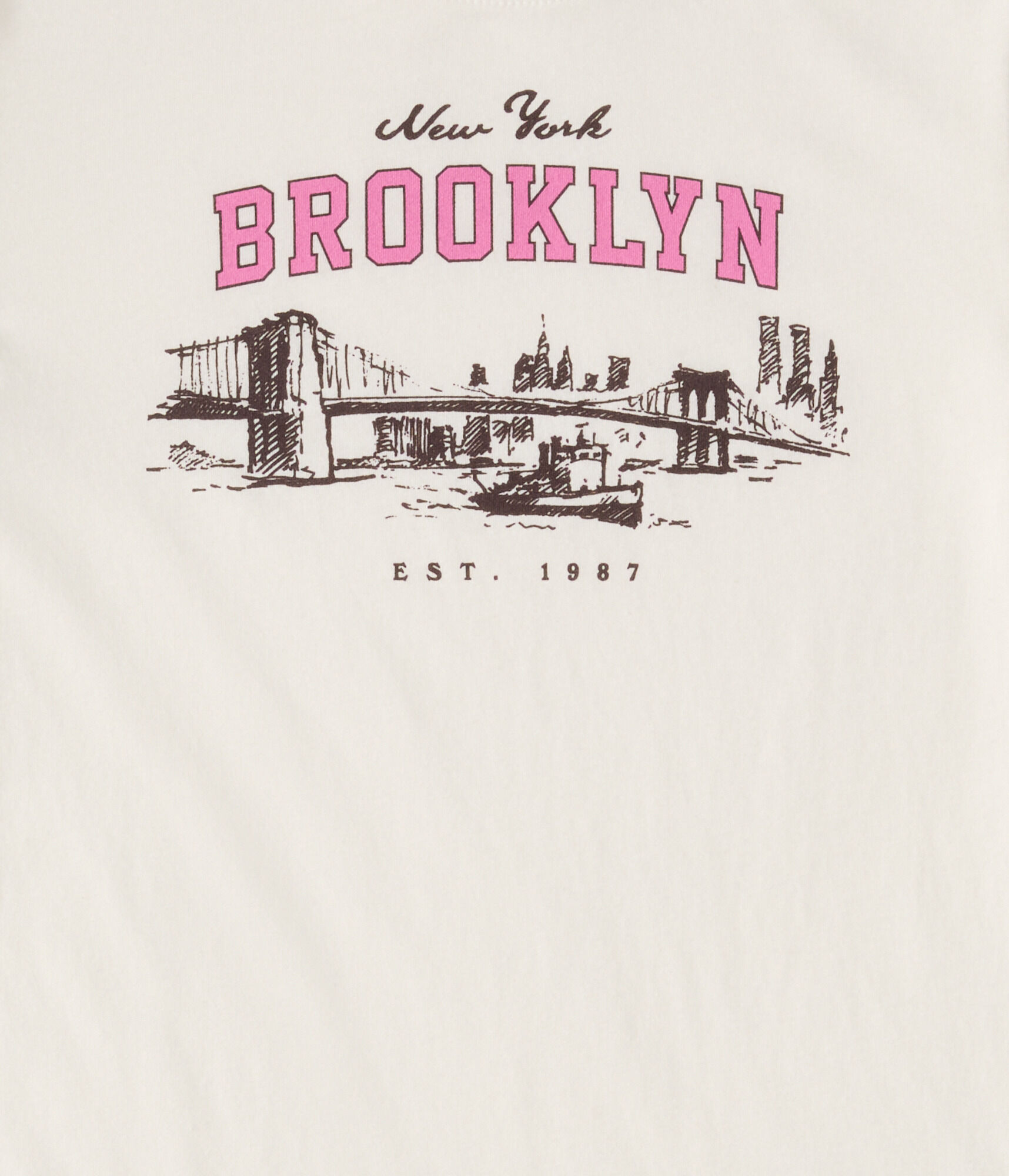 Brooklyn Bridge Sketch Graphic Tee