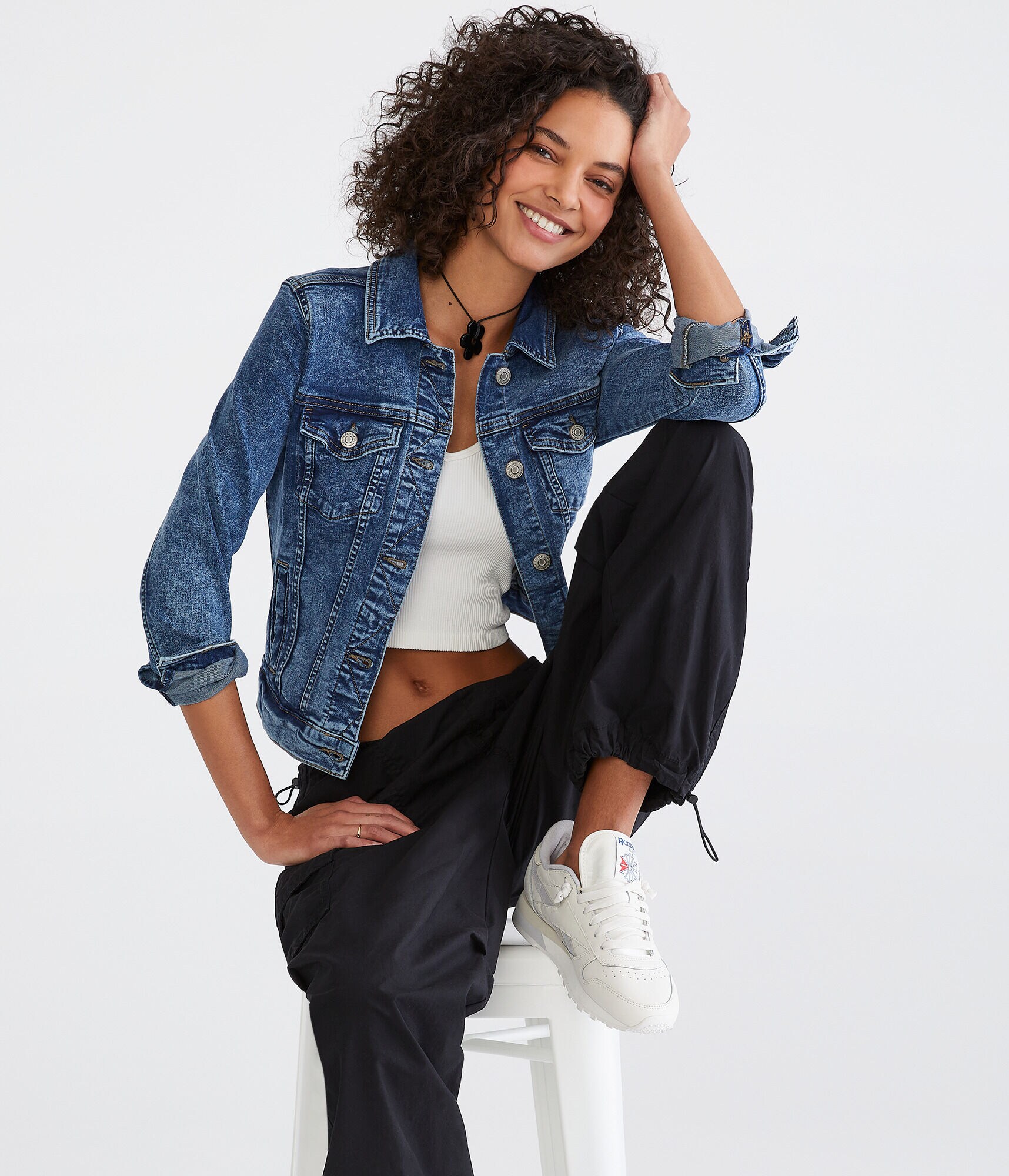 Seriously Stretchy Denim Jacket