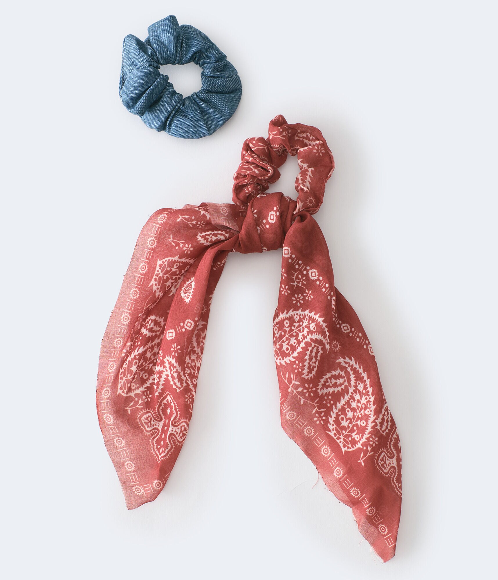 Bandana Bow Scrunchie 2-Pack