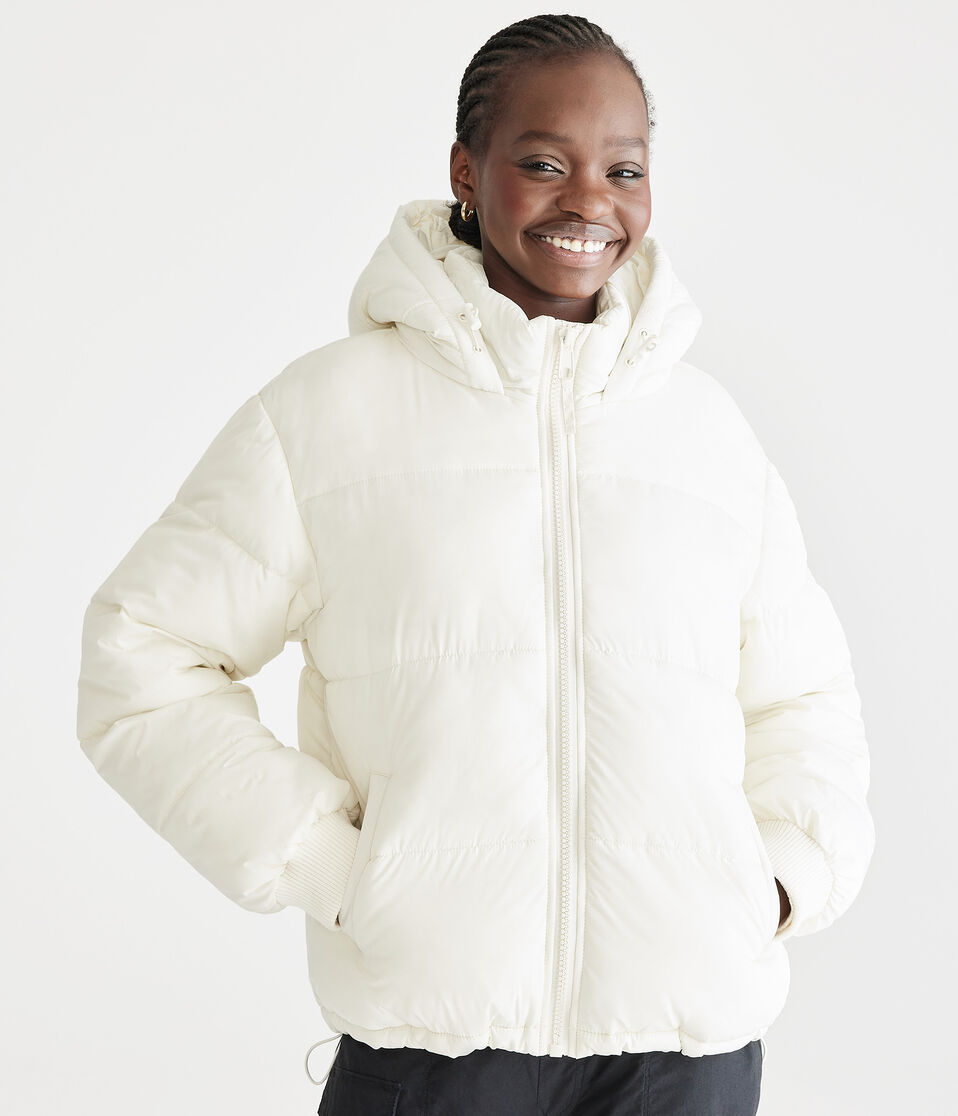 Midweight Hooded Puffer Jacket