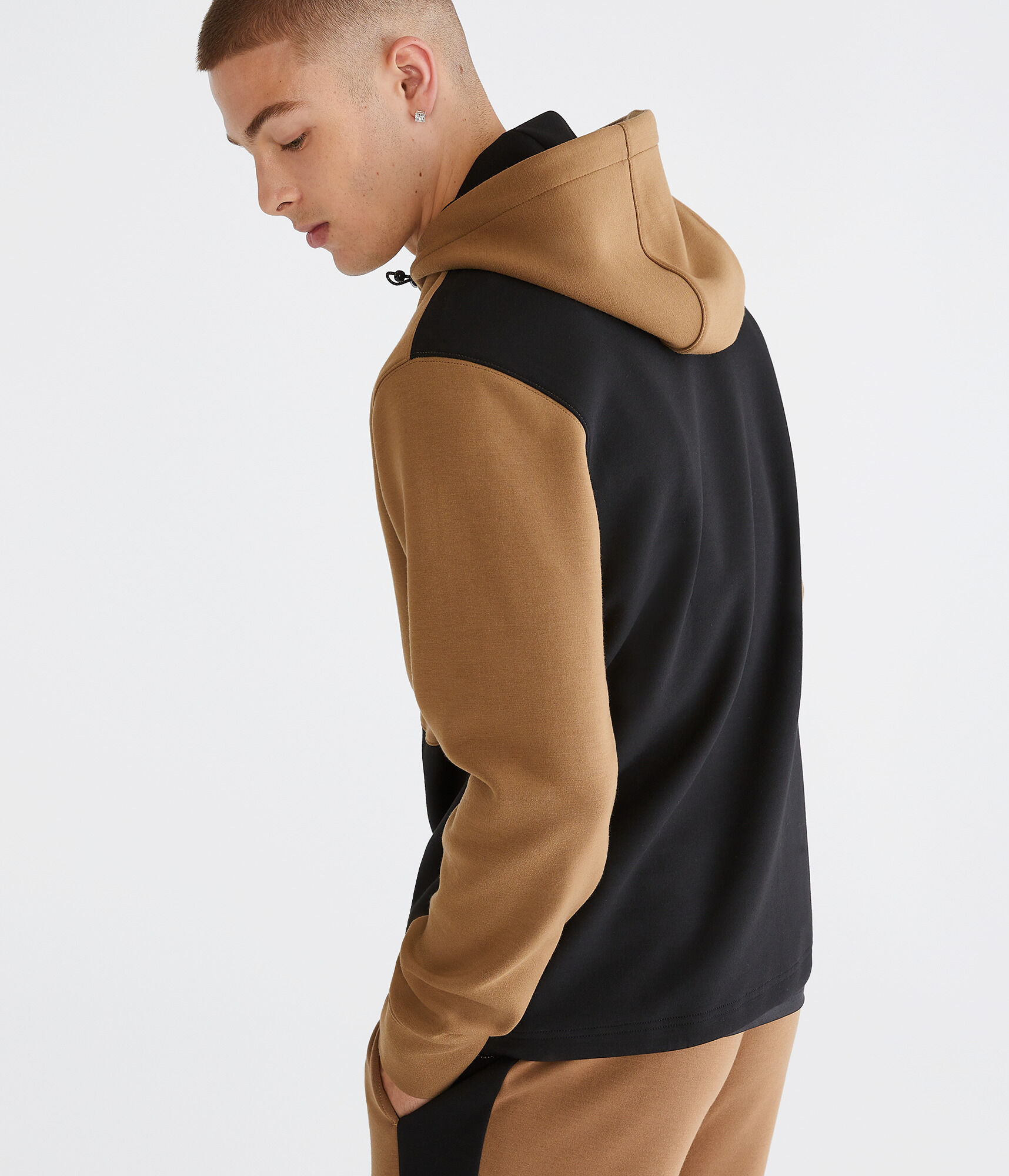 Aero MVMNT Tech Fleece Pullover Hoodie - Colorblock