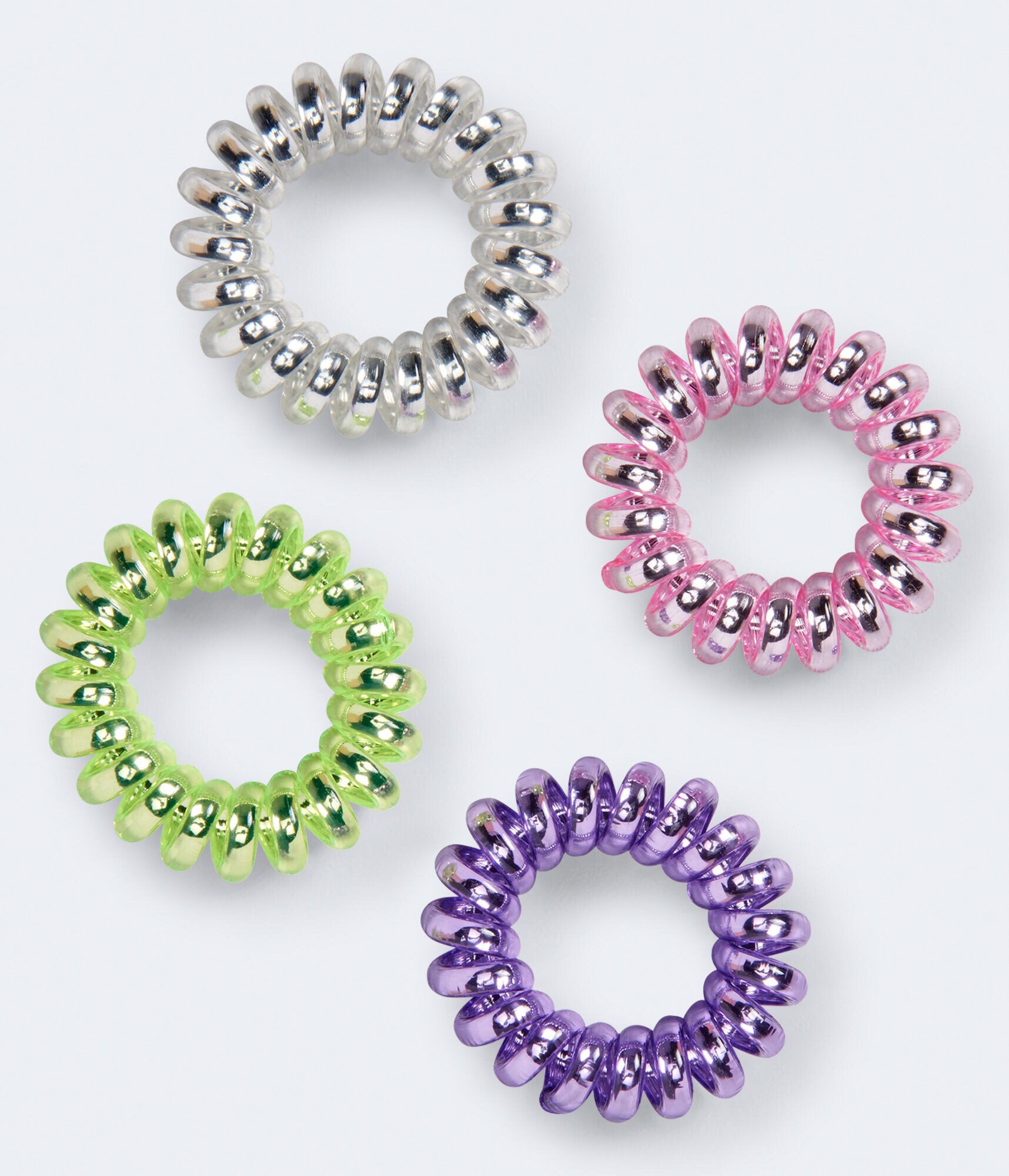 Coil Hair Tie 4Pack
