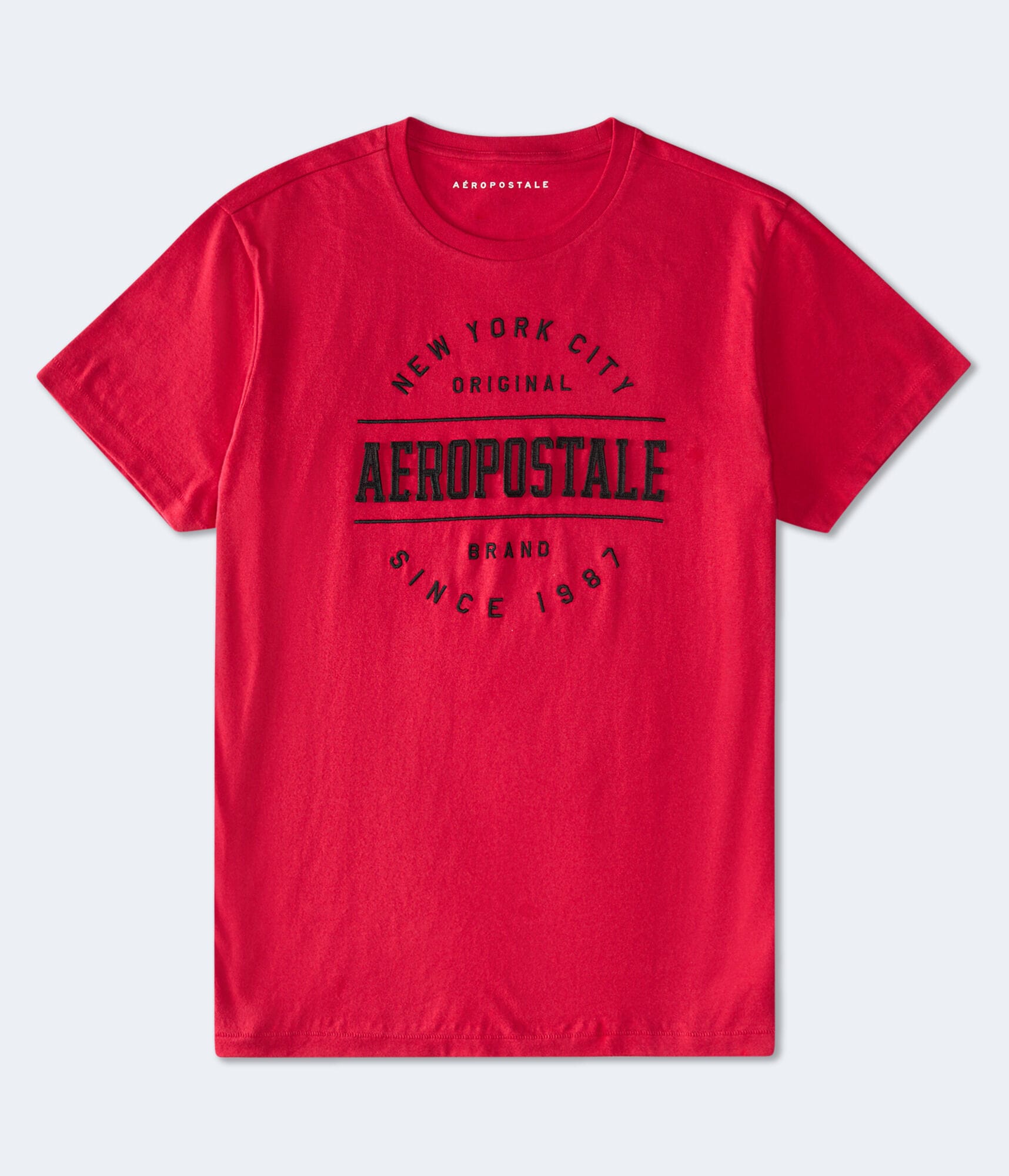 Aeropostale NYC Circle Appliqué Graphic Tee
