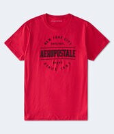 Aeropostale NYC Circle Appliqué Graphic Tee