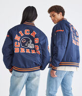 Chicago Bears Helmet Bomber Jacket