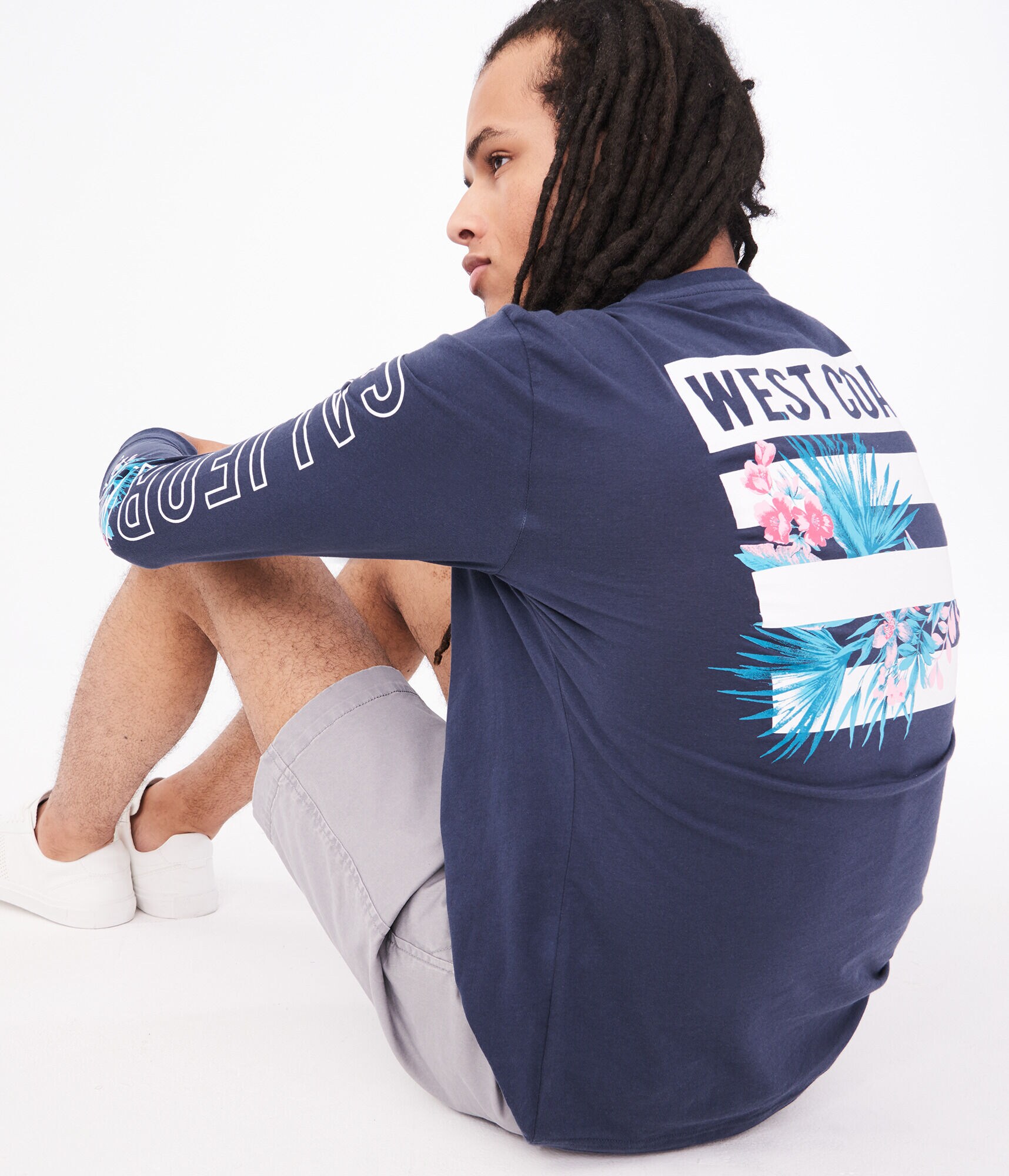 Long Sleeve California West Coast Graphic Tee