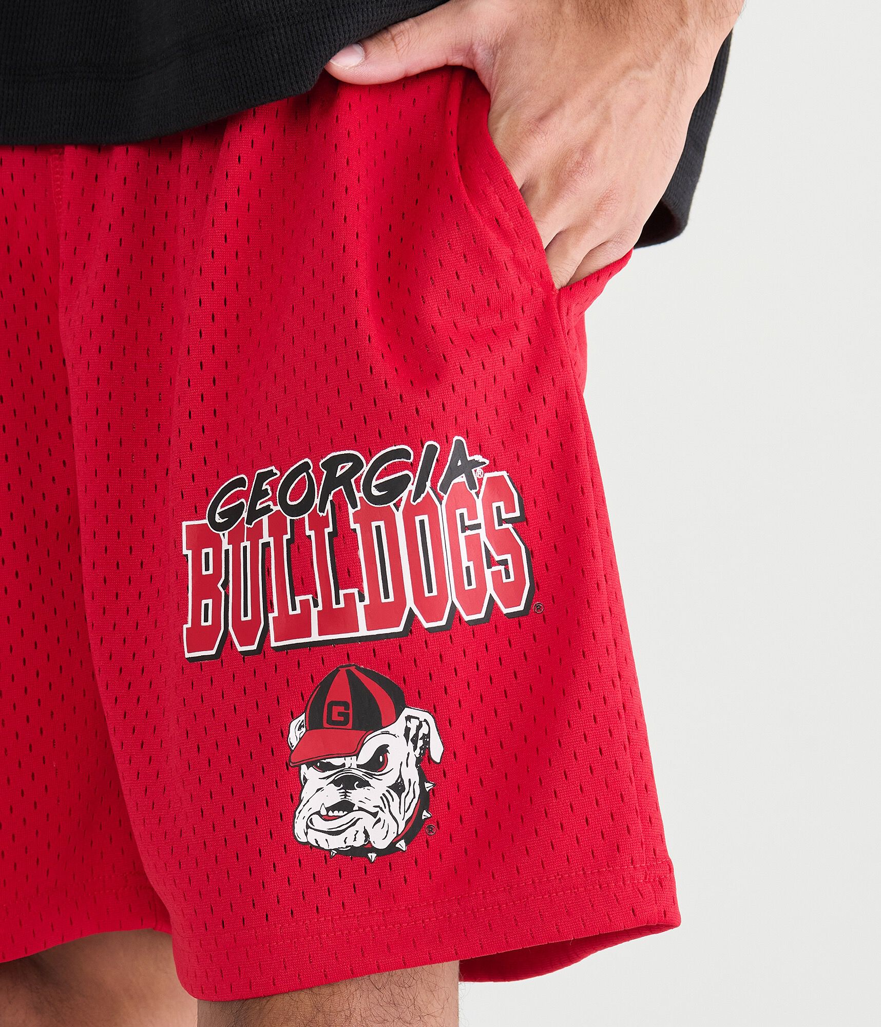 Georgia Bulldogs Mesh Shorts