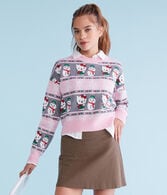 Hello Kitty Fair Isle Crew Sweater