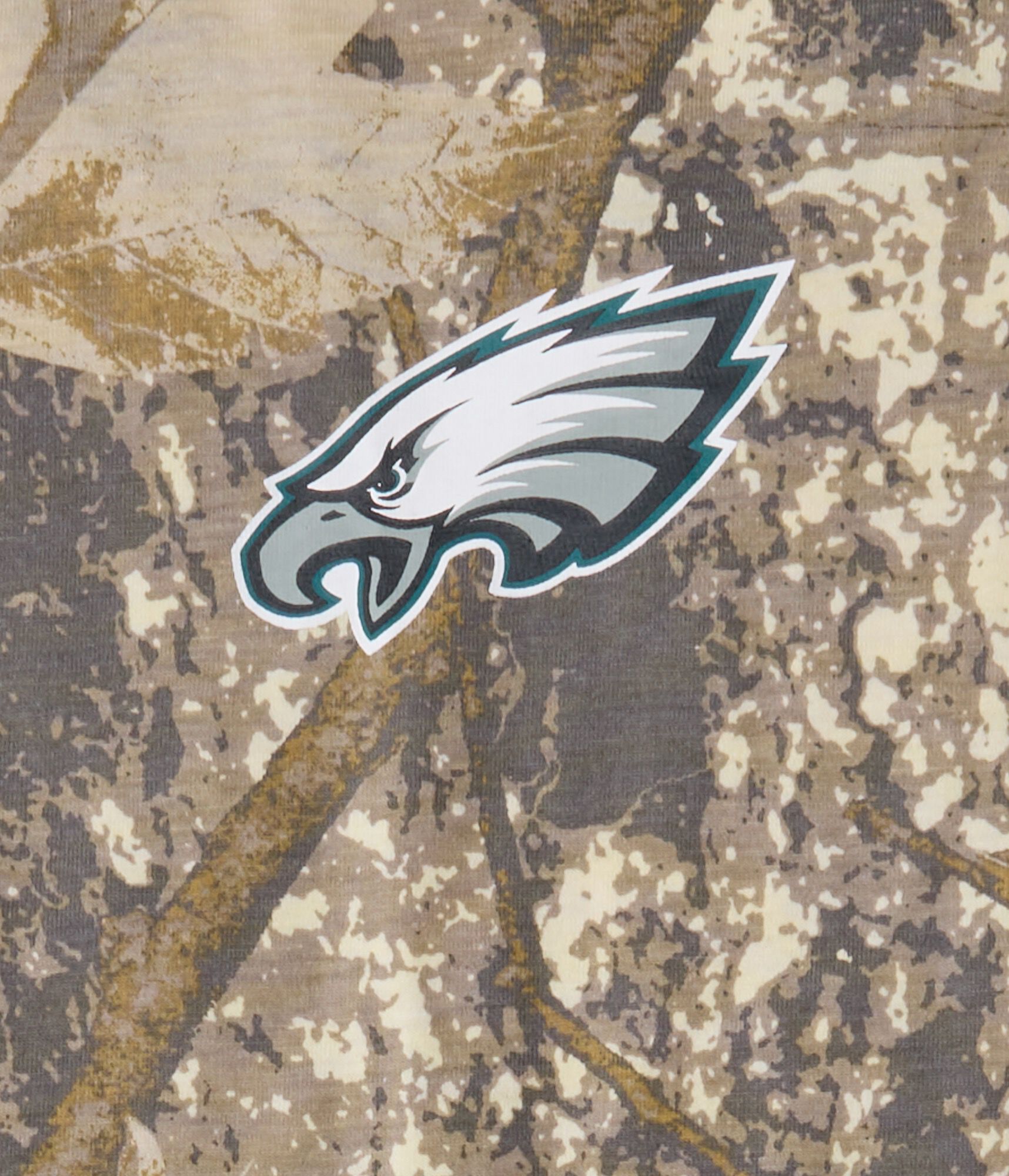 Philadelphia Eagles Forest Camo Relaxed Graphic Tee