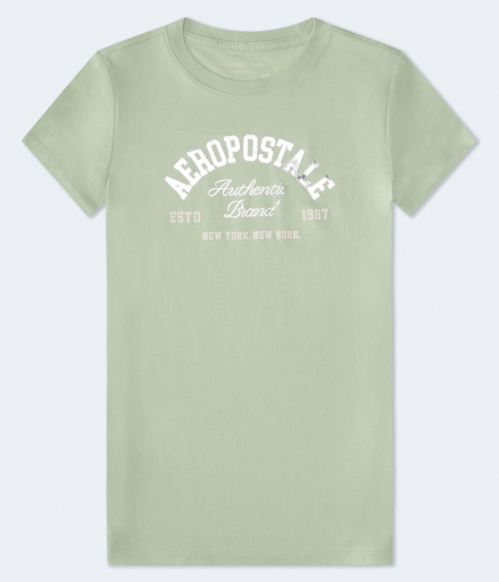 Aeropostale Arch Foil Graphic Tee