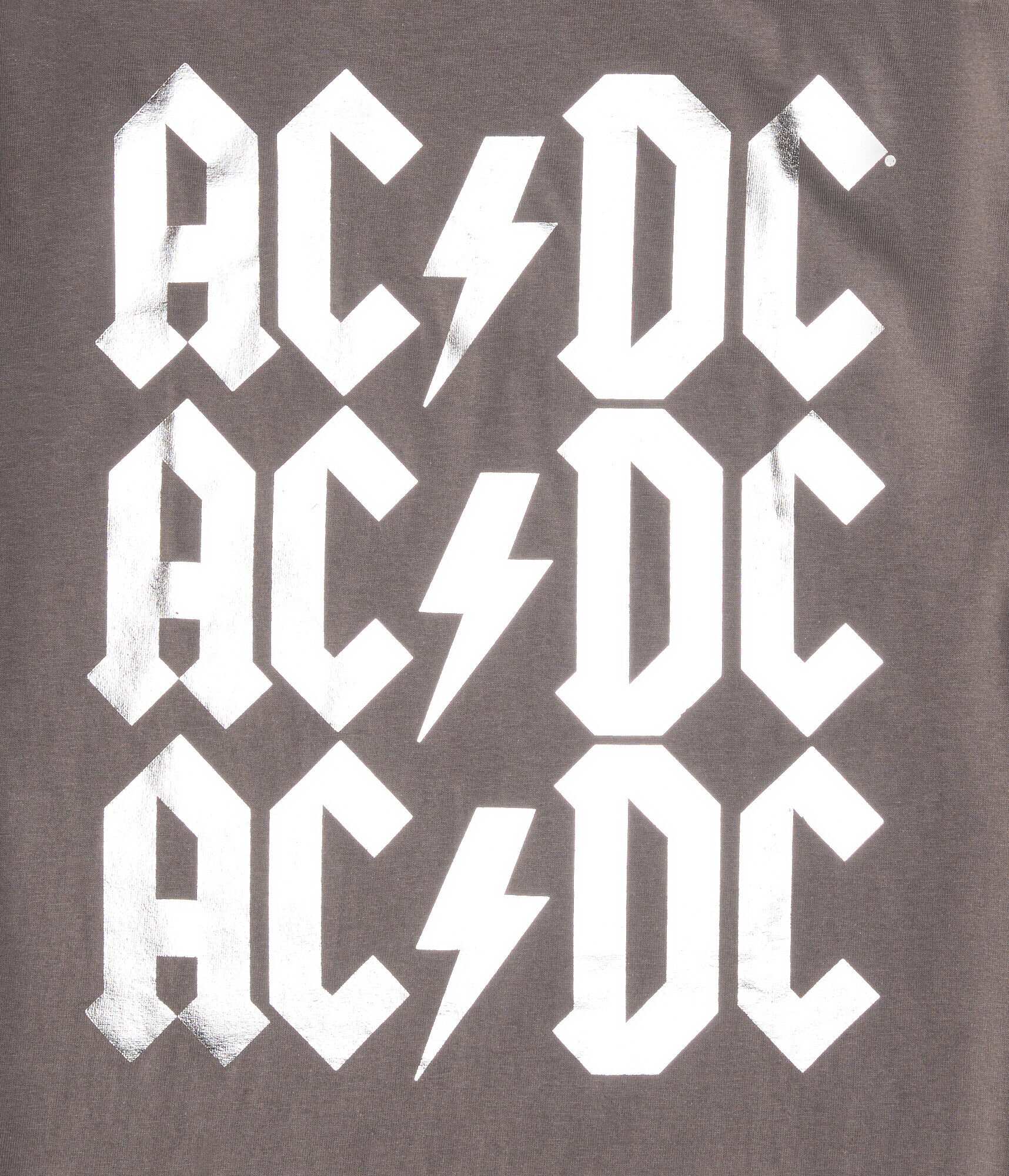 AC/DC Foil Oversized Graphic Tee