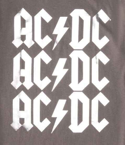 AC/DC Foil Oversized Graphic Tee AC/DC Foil Oversized Graphic Tee