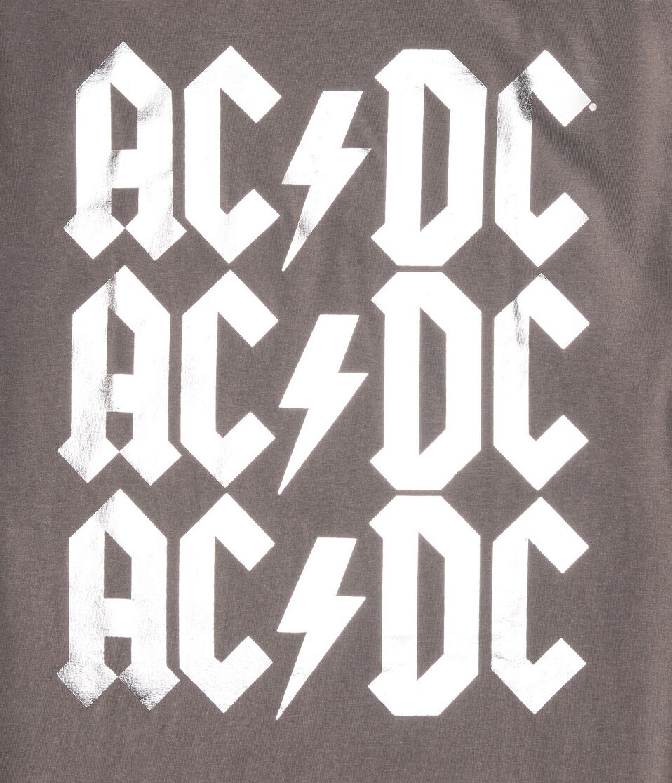 AC/DC Foil Oversized Graphic Tee