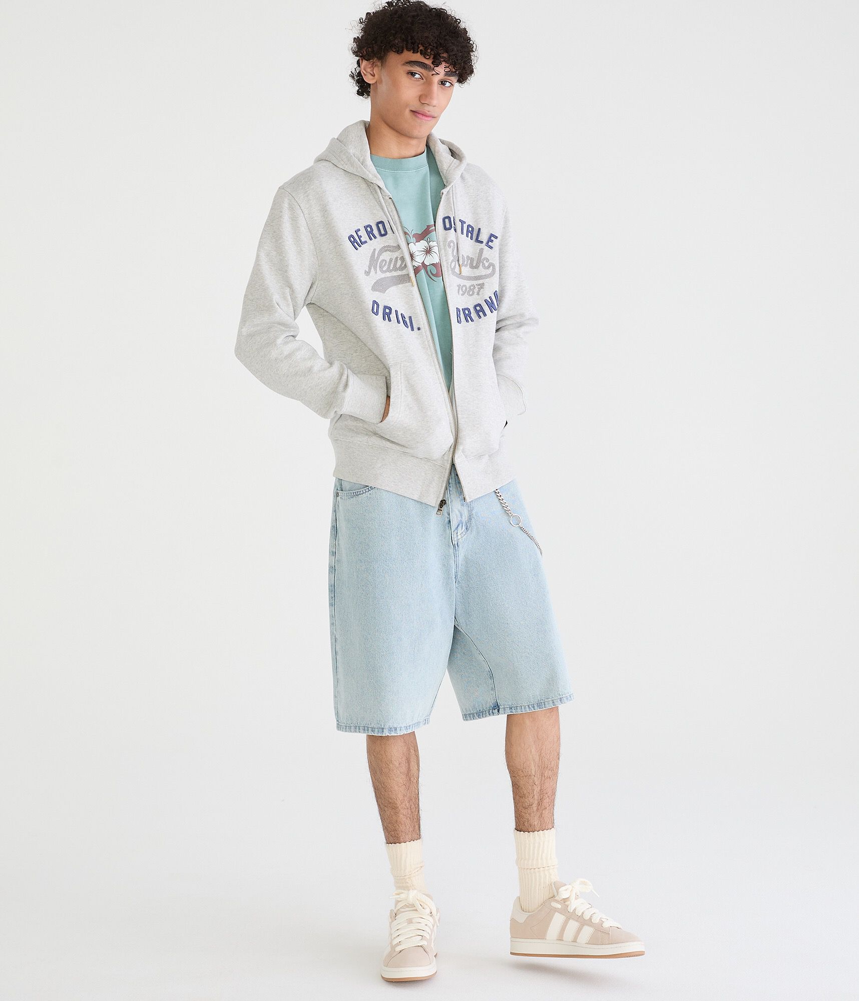 Aeropostale New York Heritage Full-Zip Hoodie
