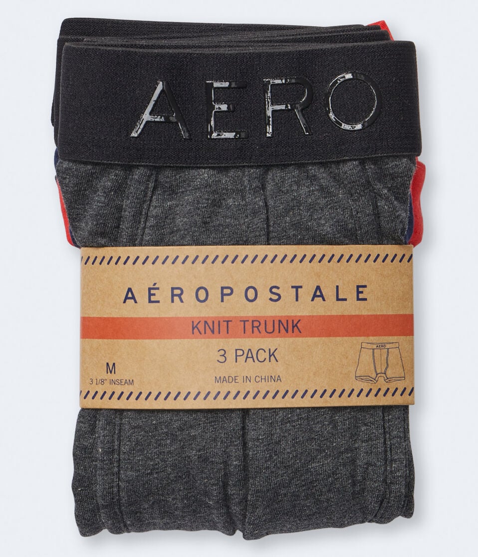 Classic 3" Knit Trunk 3-Pack