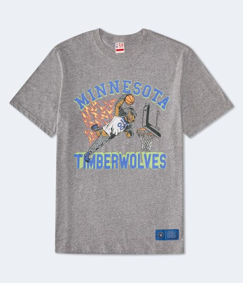 Minnesota Timberwolves Mascot Relaxed Graphic Tee Minnesota Timberwolves Mascot Relaxed Graphic Tee