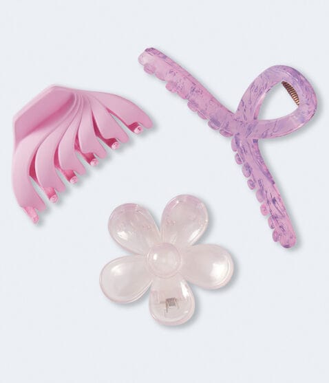 Loop & Flower Hair Clip 3-Pack Loop & Flower Hair Clip 3-Pack