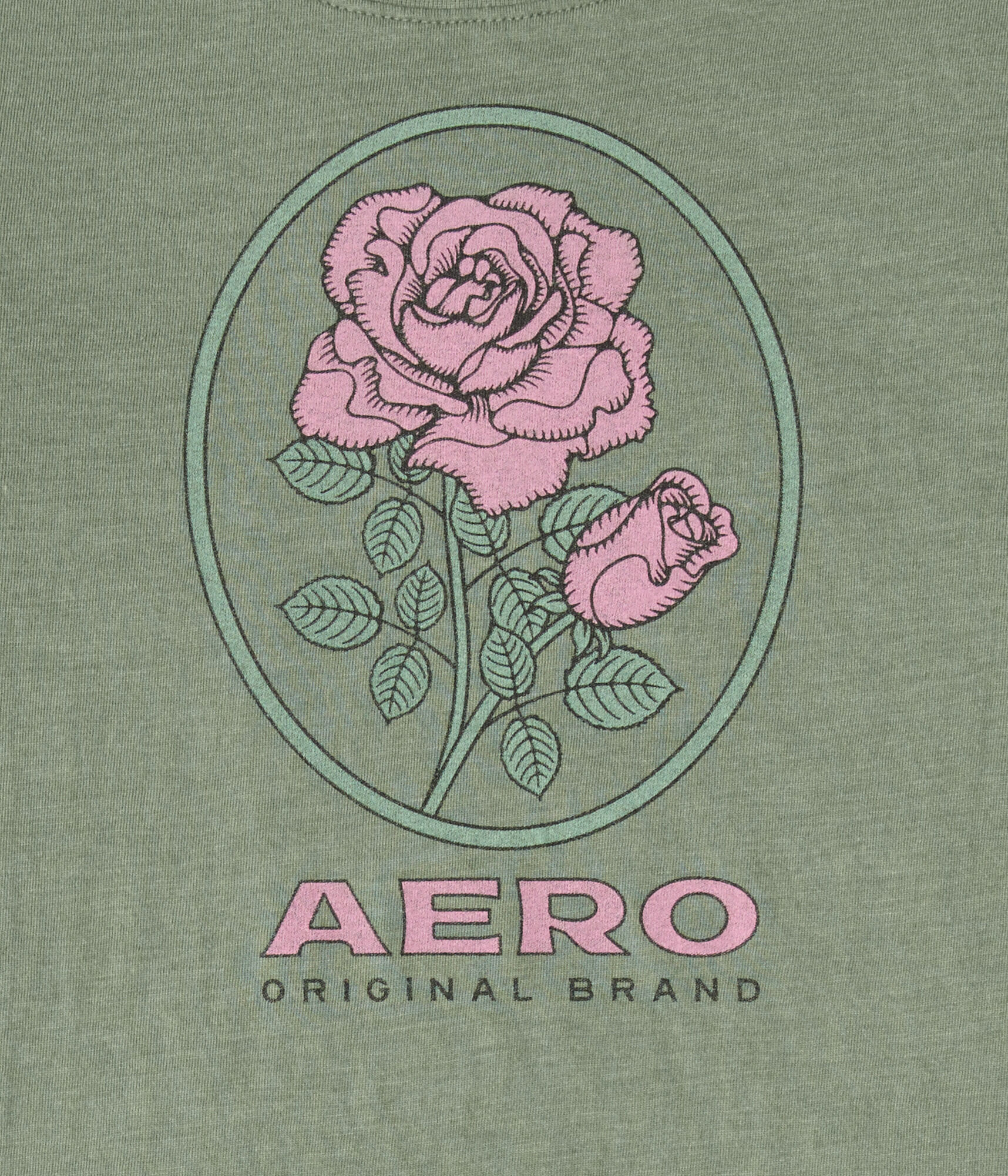 Aero Circle Floral Graphic Tee