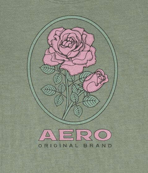 Aero Circle Floral Graphic Tee Aero Circle Floral Graphic Tee